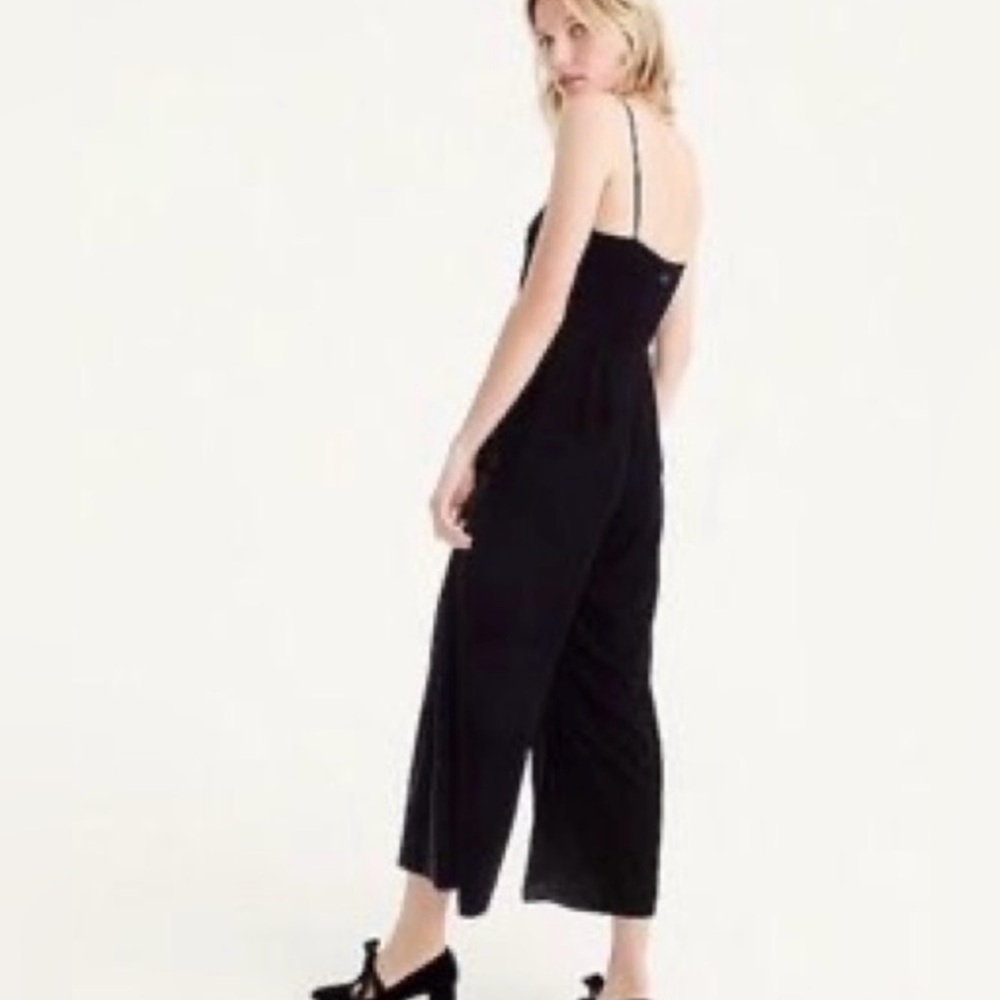 J. Crew Classic Black velvet onesie.